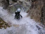 canyoning en Slovenie